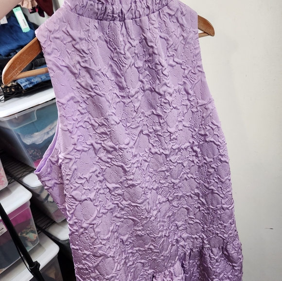 THML Textured Ruffle Dress - Picture 6 of 8